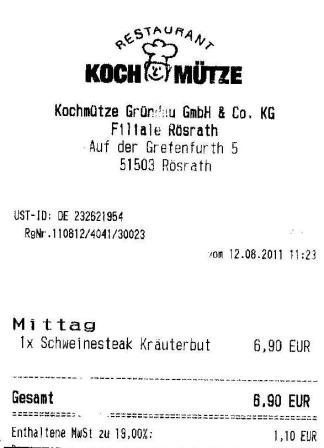 fomb Hffner Kochmtze Restaurant